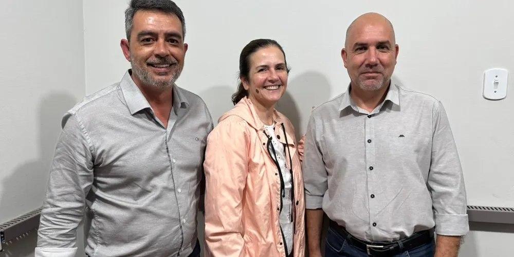 Catto agradeceu a confiança de Rita e Jefferson e reafirmou o seu compromisso de trabalhar ainda mais em favor da Saúde