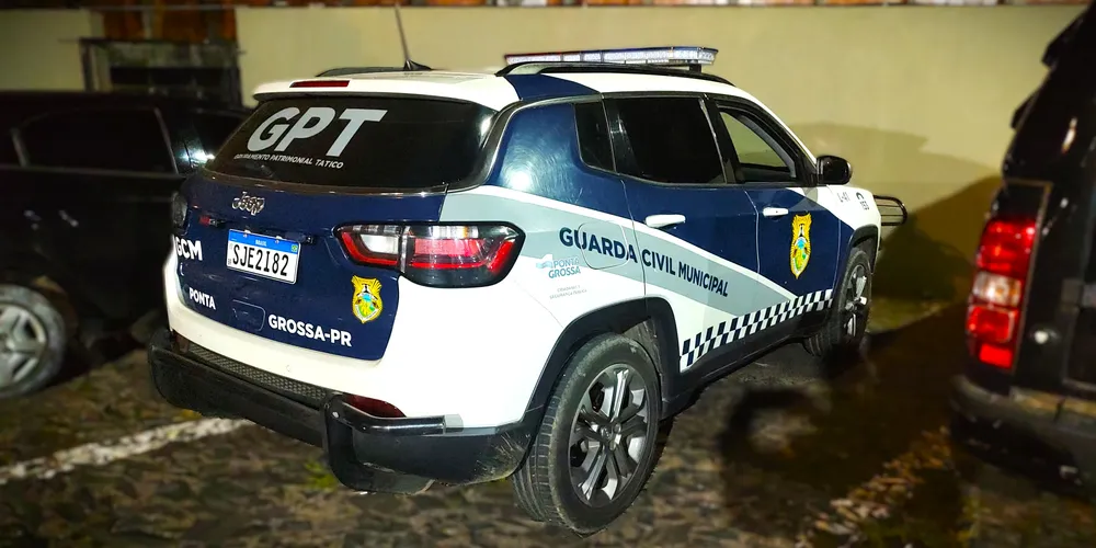 Equipe GPT, da Guarda Municipal, realizou a apreensão