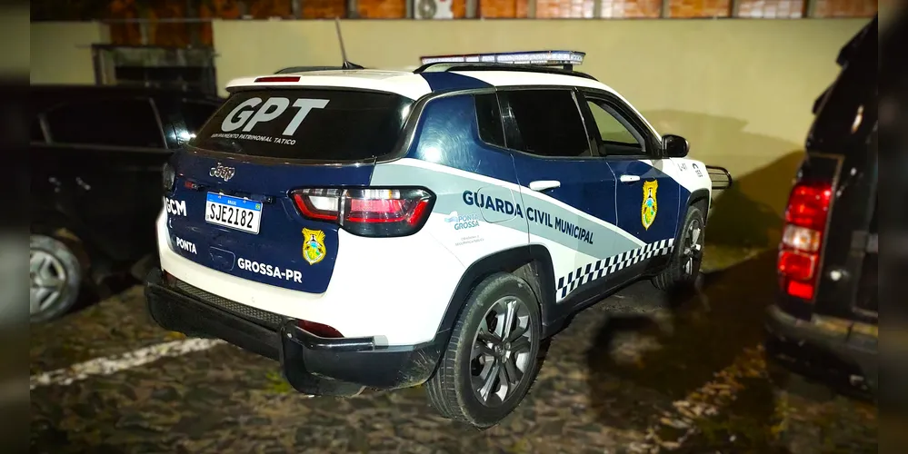 Equipe GPT, da Guarda Municipal, realizou a apreensão