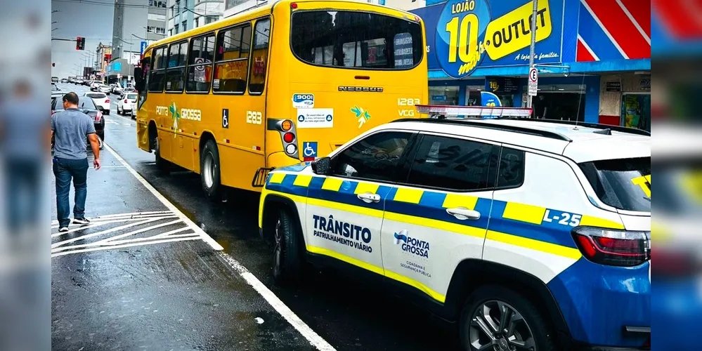 Equipe de Trânsito realizou o Boletim de Ocorrência