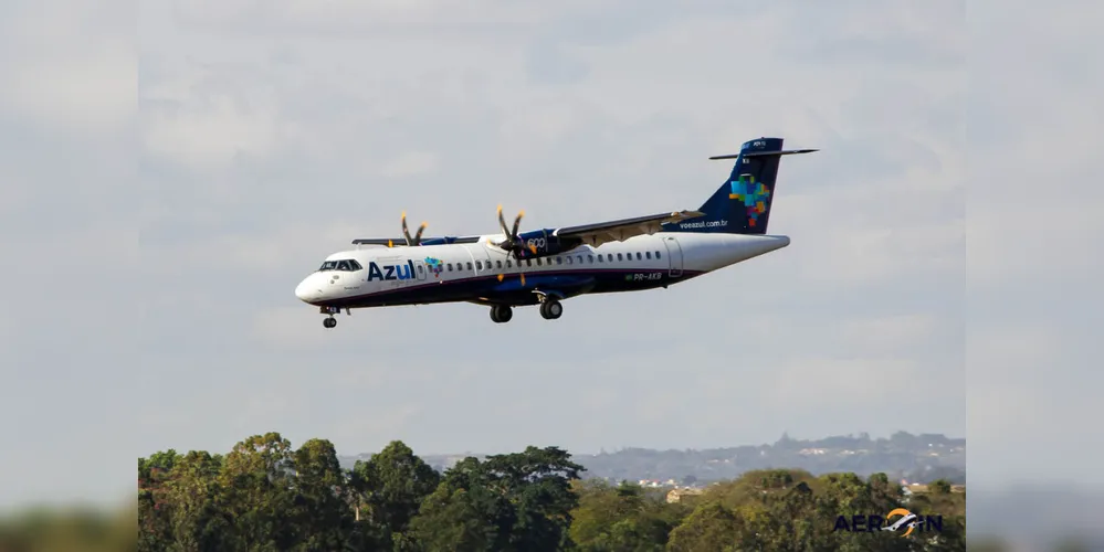 Azul Linhas Aéreas anunciou que não vai mais operar no aeroporto de Ponta Grossa