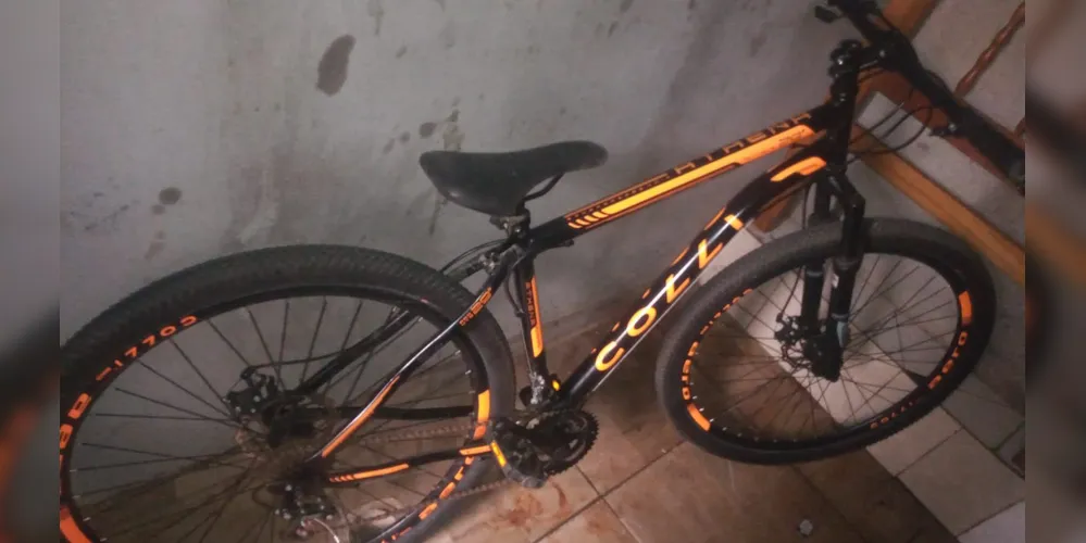 Bicicleta furtada no Jardim Guarujá