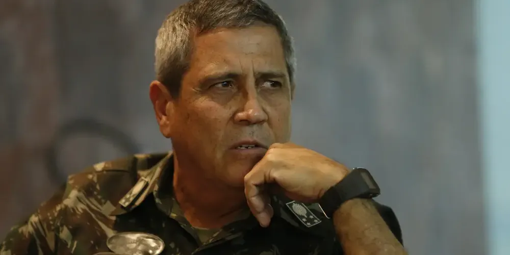 Braga Netto está detido na sede da Polícia Federal, no Rio de Janeiro