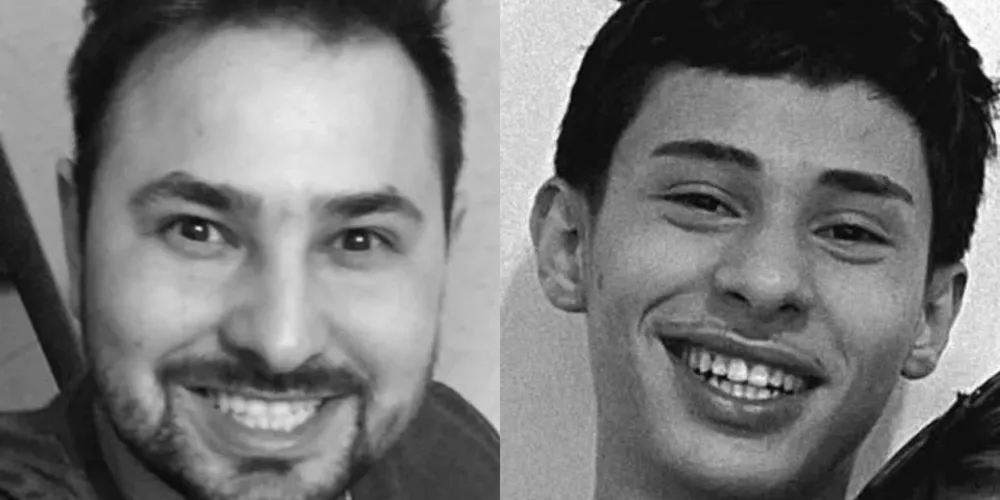 Willian Schultz (esquerda) e Vitor Hugo da Silva (direita)