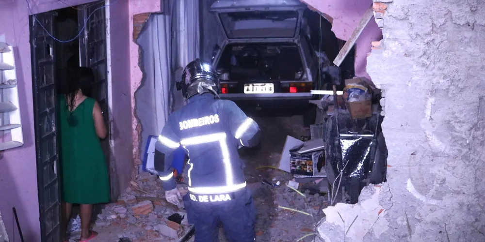 Motorista de 56 anos teve ferimentos na face