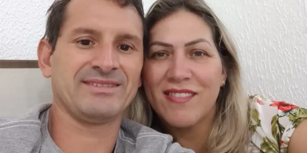 Sérgio Luiz dos Santos (esquerda) e Bernardina Demiciana de Campos (direita)