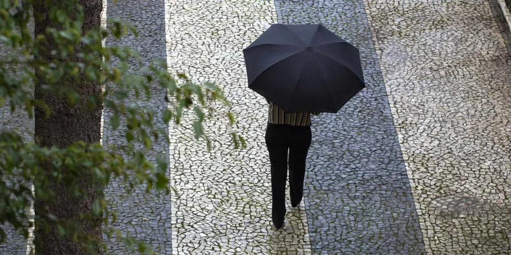 Chuva está prevista entre o fim da manhã e o início da tarde