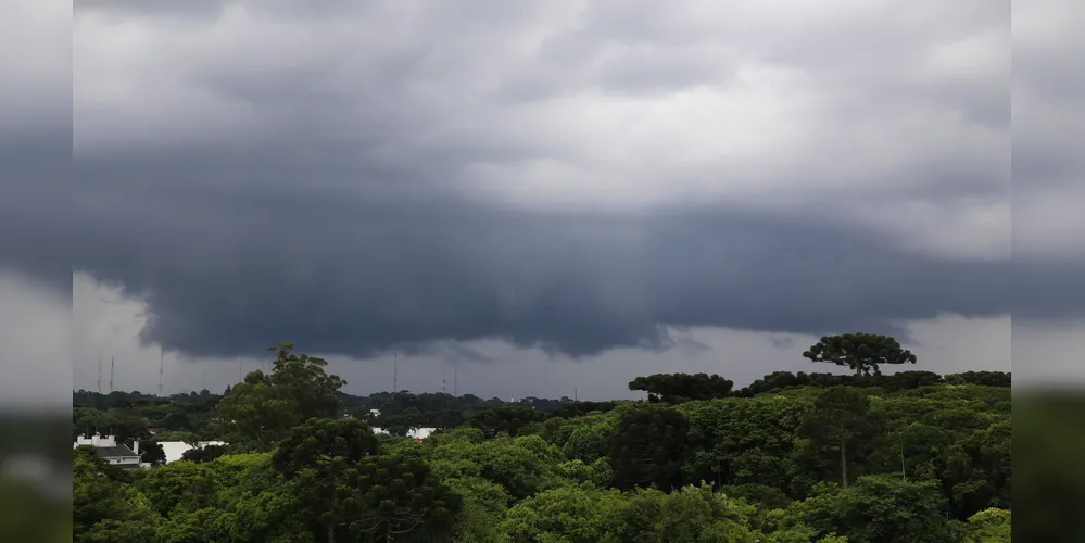 Maiores acumulados estão previsto no Centro-Leste e Centro-Norte do Paraná