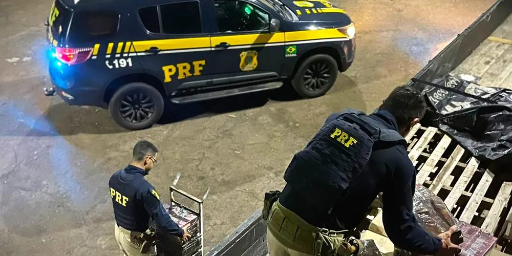 Tabletes de maconha estavam dentro de caixas de ovos