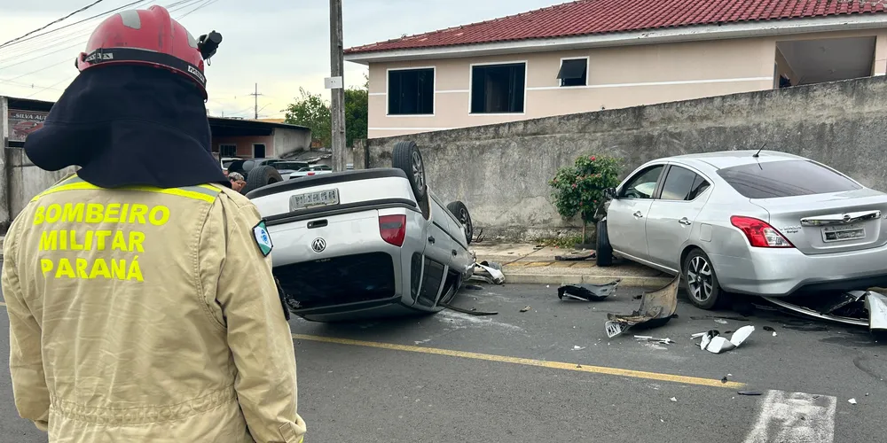 Equipe do Corpo de Bombeiros foi acionada para a ocorrência