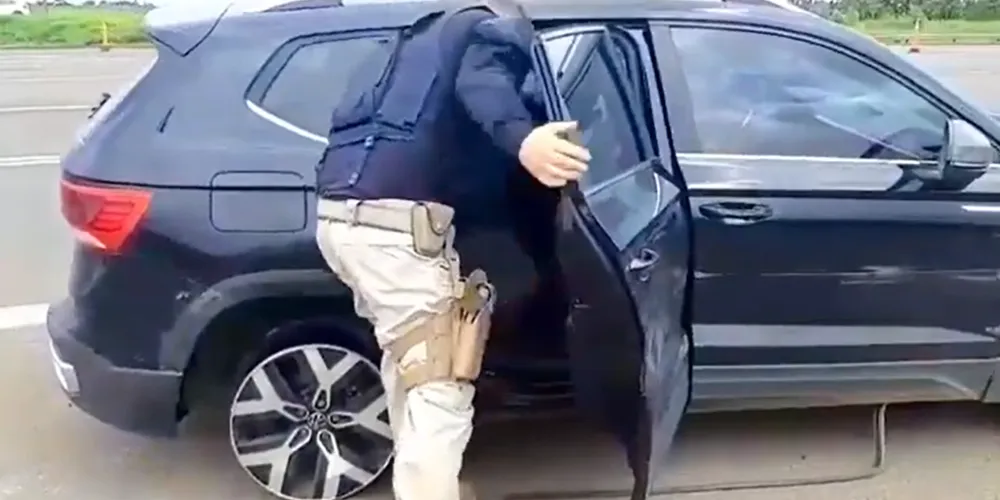 Situação foi registrada na BR-153, em José Bonifácio (SP)