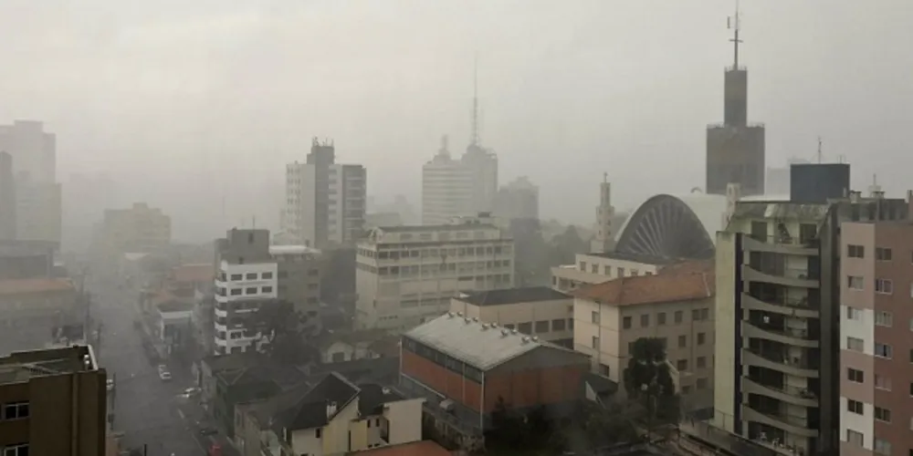 Previsão é de chuva para sábado e domingo