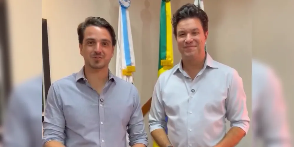 Guto Silva esteve reunido com o prefeito Emiliano Gomes