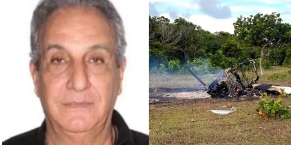 Ainda não há informações sobre o que pode ter provocado a queda do avião