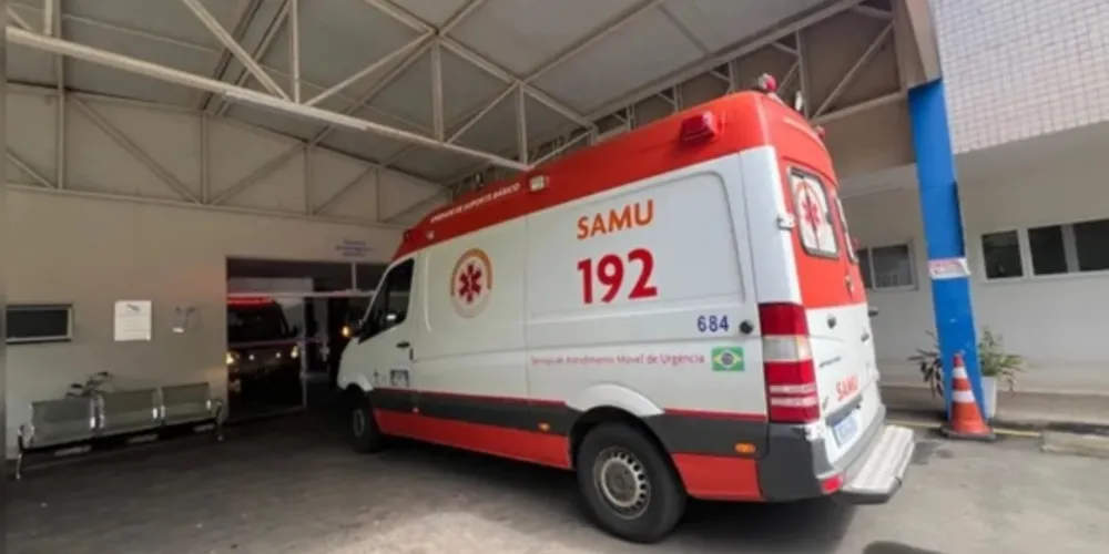 A menina está internada no Humai