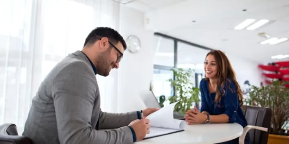 É sobre encontrar uma conexão entre o que você tem a oferecer e o que a empresa precisa
