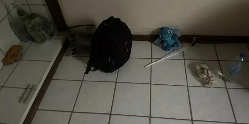 A jovem estava de férias na casa de uma tia