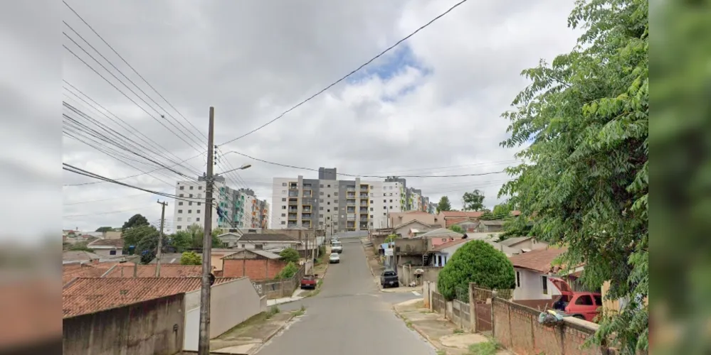 Rua Olindo Marenda, no bairro Contorno