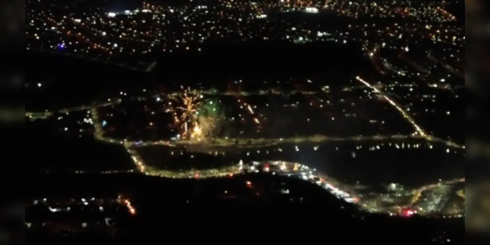 Queima de fogos silenciosa ocorreu no Lago de Olarias