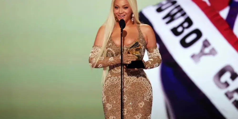 Beyoncé chegou à premiação como a artista mais indicada