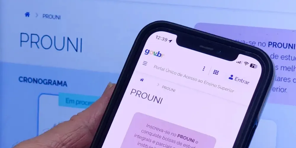 O processo seletivo do ProUni tem uma única etapa de inscrição