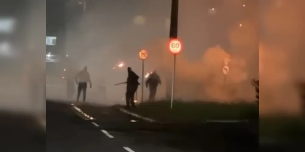 A situação aconteceu na Rua Londrina