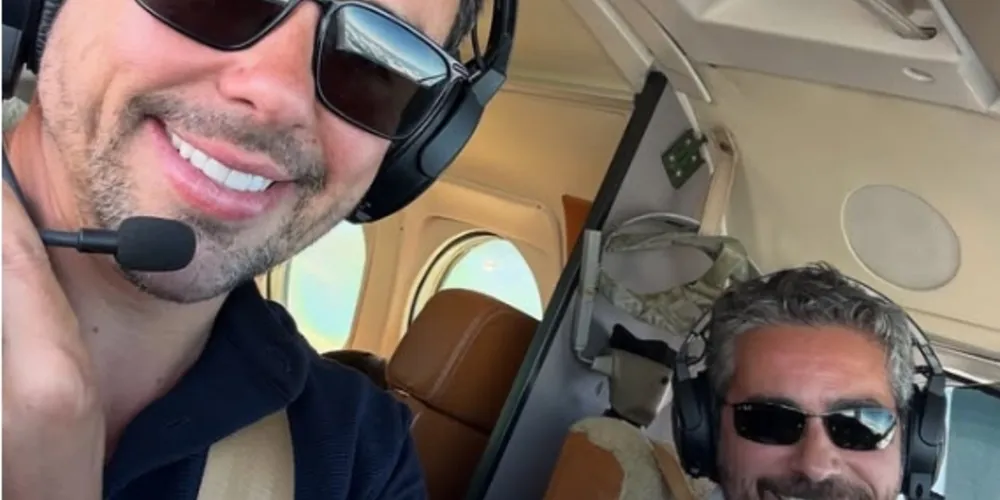 Gustavo Medeiros era piloto há 10 anos e Márcio Carpena era advogado em Porto Alegre e professor de Direito na PUC-RS