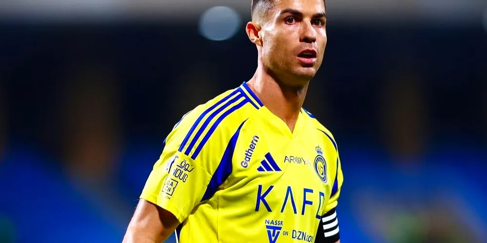 Atualmente, Cristiano Ronaldo joga no Al-Nassr