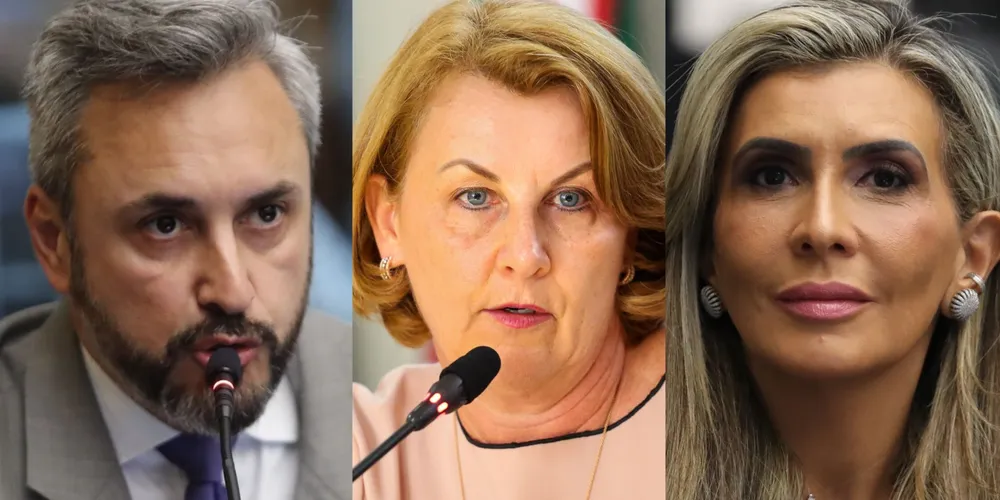 Fabio Oliveira, Márcia Huçulak e Flávia Francischini terão papeis importantes em comissões permanentes da Assembleia Legislativa do Paraná