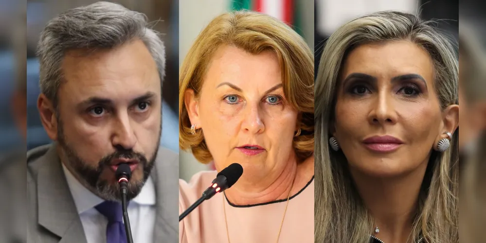 Fabio Oliveira, Márcia Huçulak e Flávia Francischini terão papeis importantes em comissões permanentes da Assembleia Legislativa do Paraná