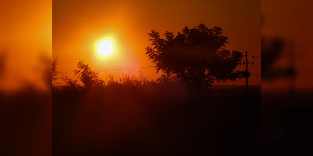 Calor aumenta risco de tempestades em todo o Paraná