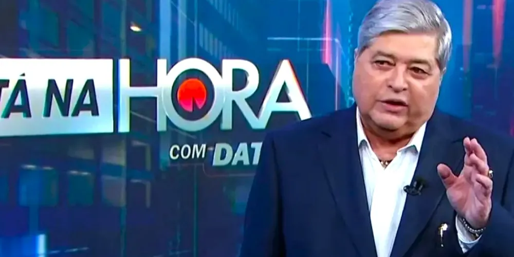 José Luiz Datena fez desabafo ao vivo, na última sexta-feira (24)