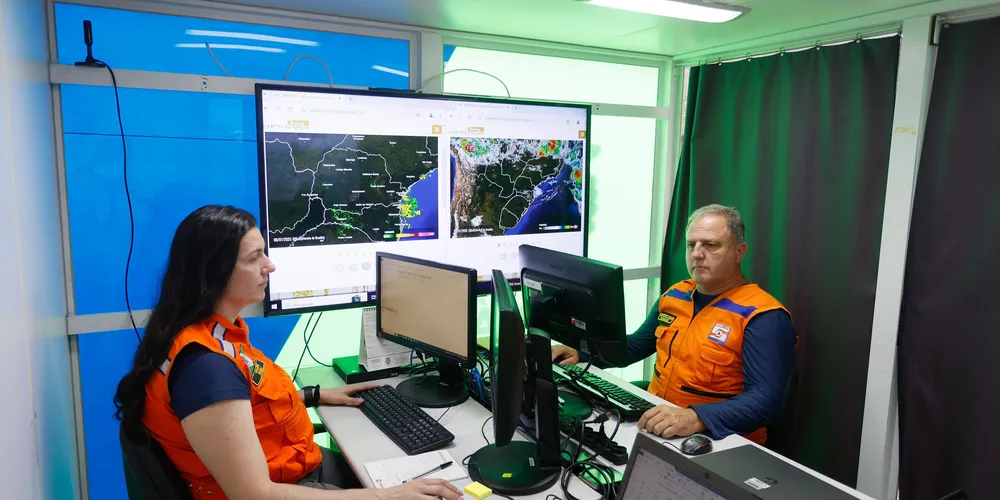 Defesa Civil instala base no Litoral para auxiliar prefeituras na estação das chuvas