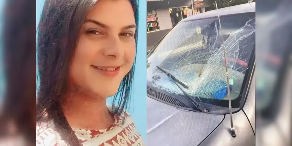 Depois de sair do local a pé, Paula foi atingida pelo carro conduzido pelo mesmo homem com quem havia discutido