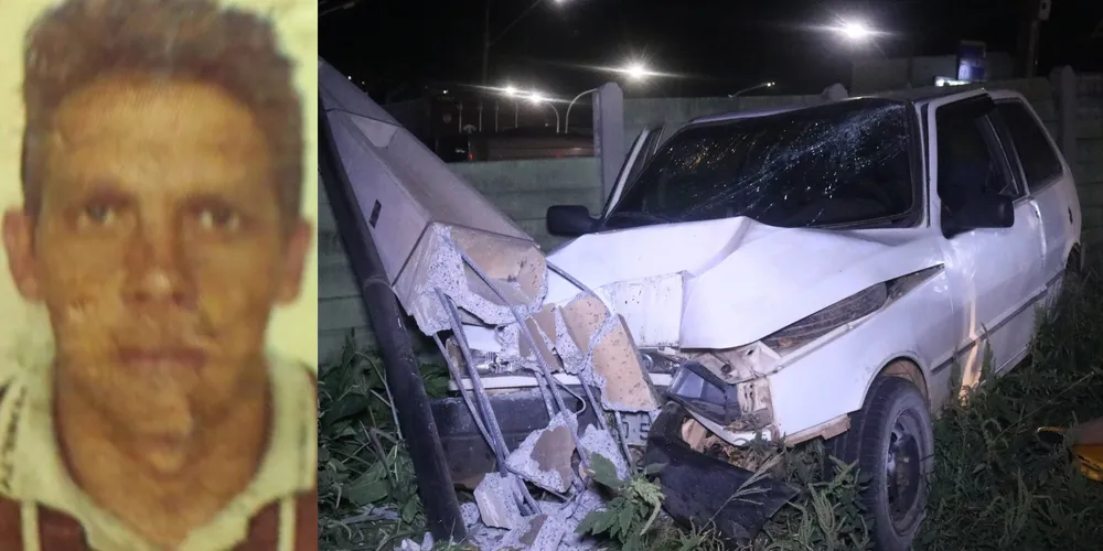 A vítima do acidente foi identificada como Celio Alberto Rosa, de 42 anos