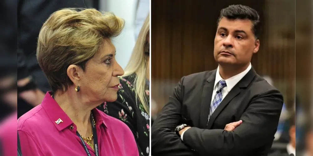 Elizabeth Schmidt e Marcelo Rangel foram adversários, no primeiro turno das eleições de 2024