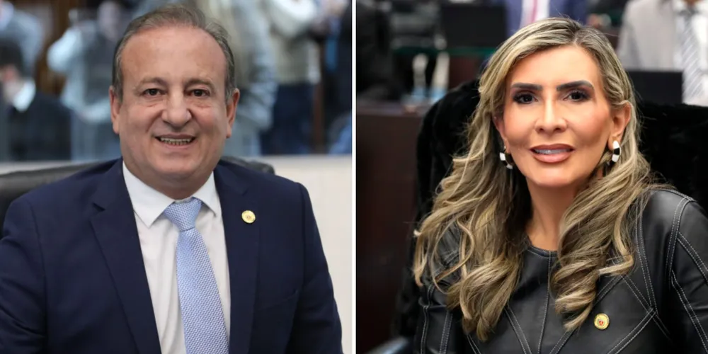 Moacyr Fadel (PSD) e Flávia Francischini tomam posse dos respectivos cargos na próxima segunda-feira (3)