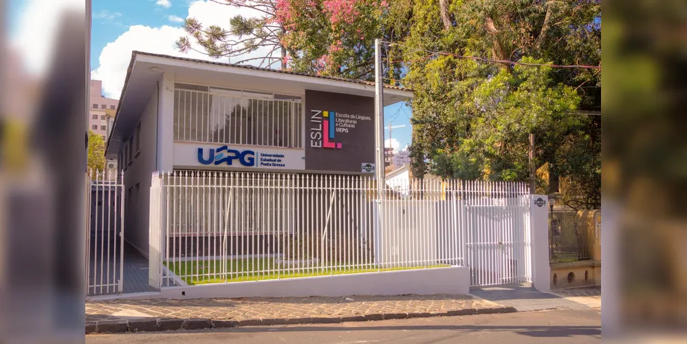 Sede da Eslin-UEPG fica na Rua Júlia Wanderley, 980, Centro