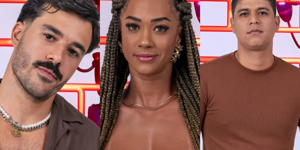 Aline Patriarca, Guilherme Vilar e Mateus Pires disputam quinto Paredão do 'BBB 25'