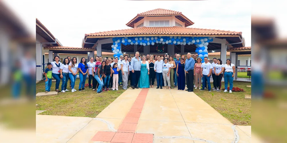 Tibagi inaugura escola no distrito de Caetano Mendes