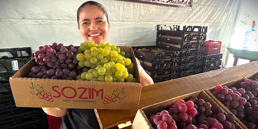 Elisangela, da Chácara Sozim, esteve no início da 'Fesuva'