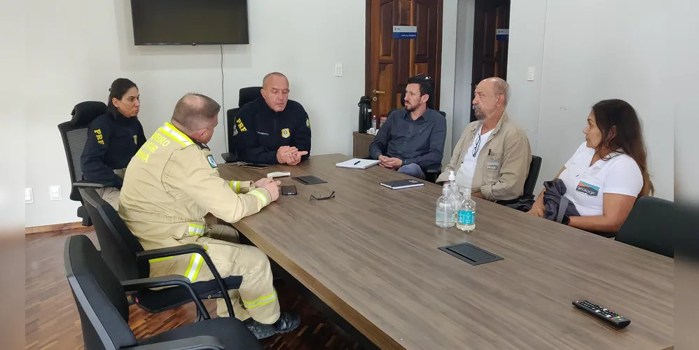 Encontro reuniu Corpo de Bombeiros, DNIT e PRF