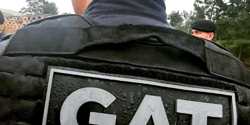 Equipe GAT Alpha realizava patrulhamento no Calçadão de Ponta Grossa