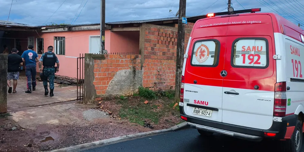 Criança foi levada pelo Samu à UPA Santa Paula