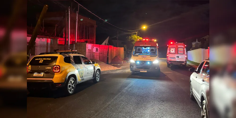 Vítima faleceu na ambulância