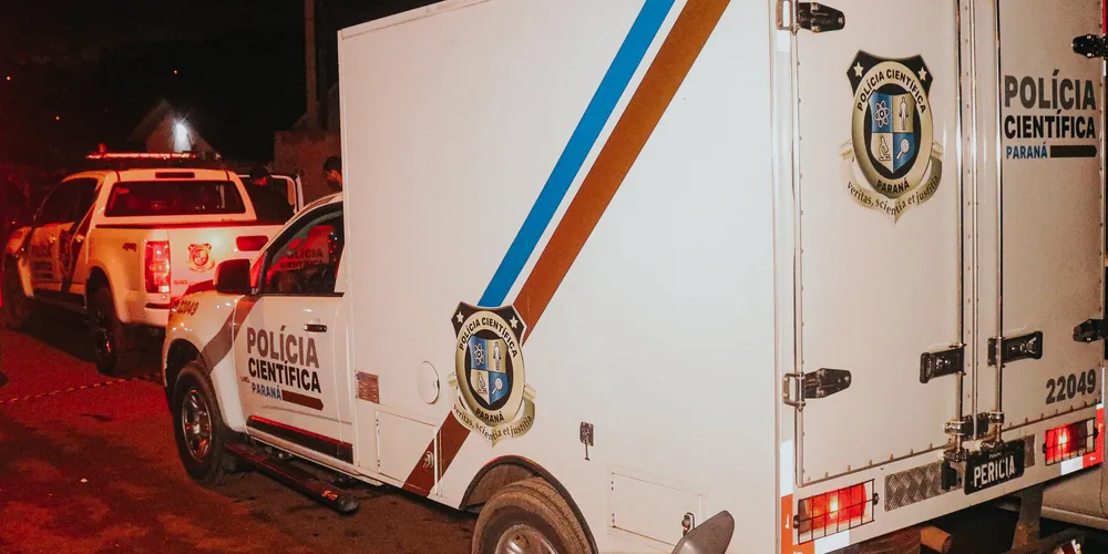 Polícia Científica e IML estiveram no local do acidente