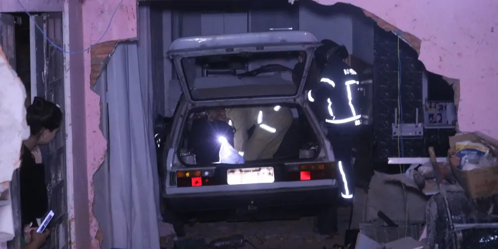 Moradores da residência não se feriram