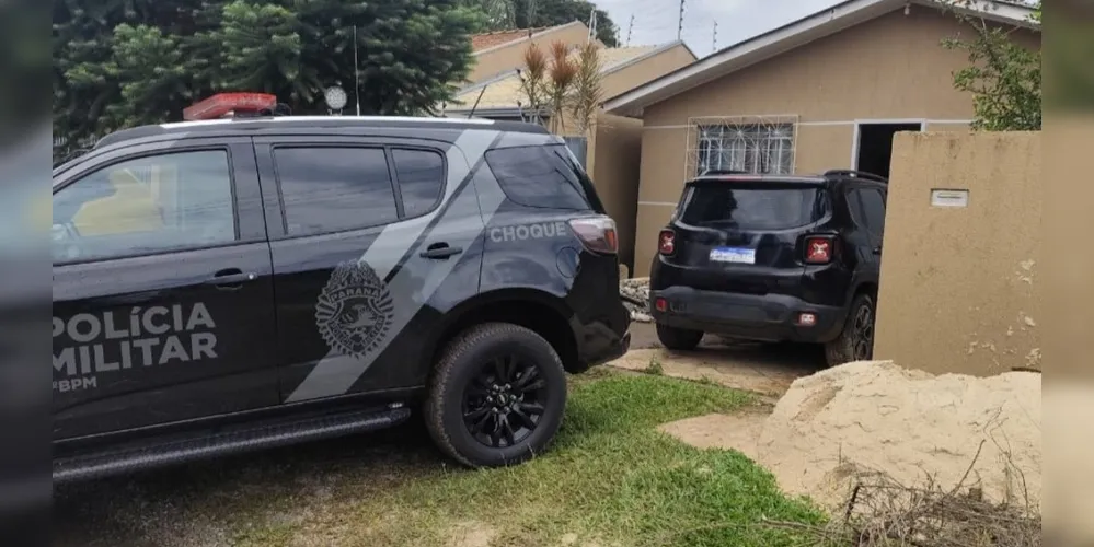 Veículo foi localizado em residência na Vila São Francisco