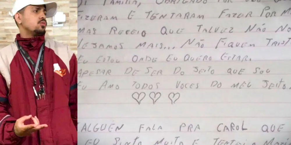 José Diego Machado é procurado pelos familiares