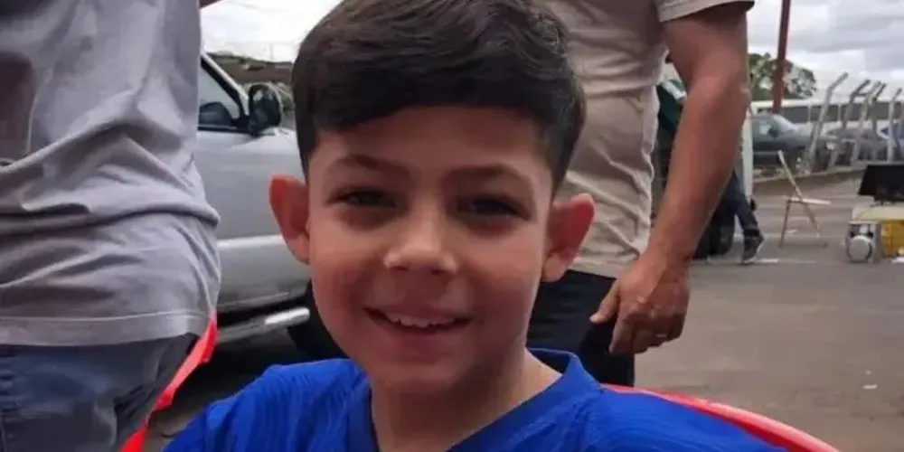 Mateus Bernardo Valim, de 10 anos